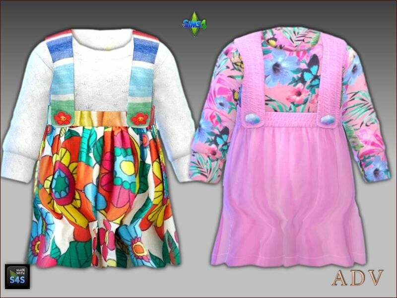 Outfits For Infant Girls 5 sims 4 cc outfits for infant girls 3