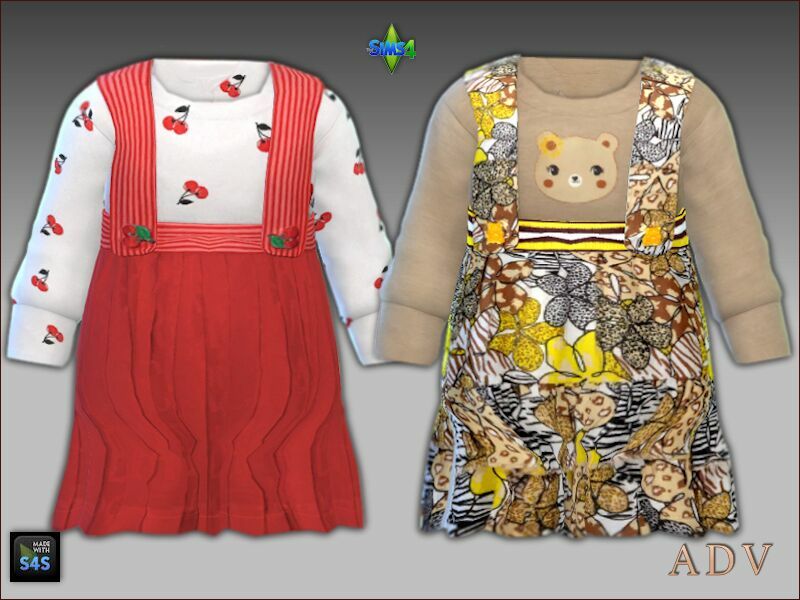 Outfits For Infant Girls 4 sims 4 cc outfits for infant girls 4