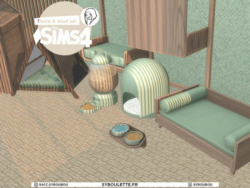 Patreon Early Release – Meow And Woof SET By Syboubou 4 sims 4 cc patreon early release meow and woof set by syboubou 5