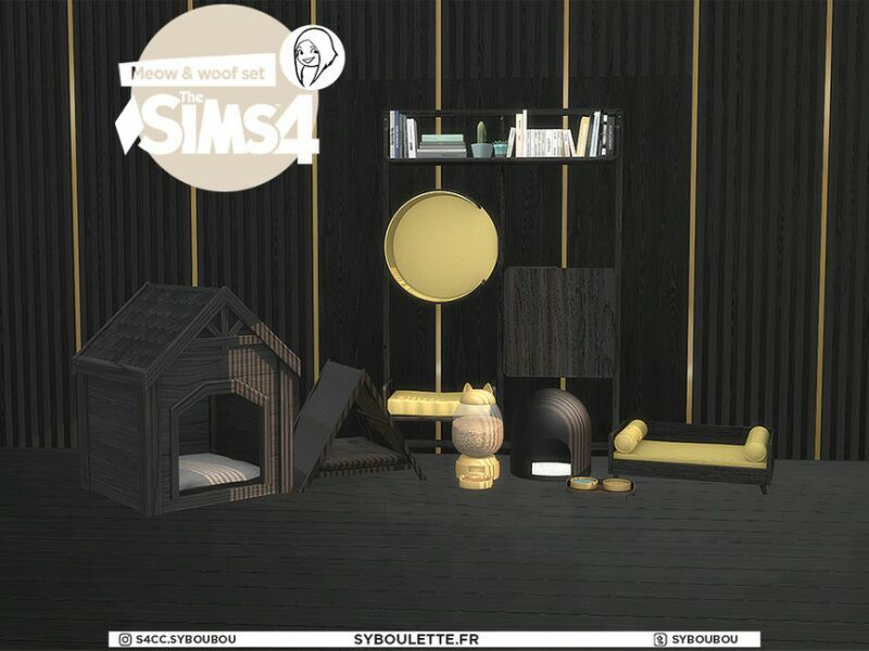 Patreon Early Release – Meow And Woof SET By Syboubou 3 sims 4 cc patreon early release meow and woof set by syboubou 6