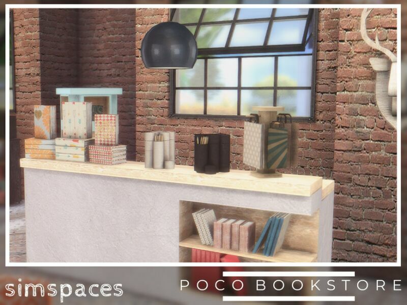 Poco Bookstore – Part 2 By Simspaces 6 sims 4 cc poco bookstore part 2 by simspaces 2