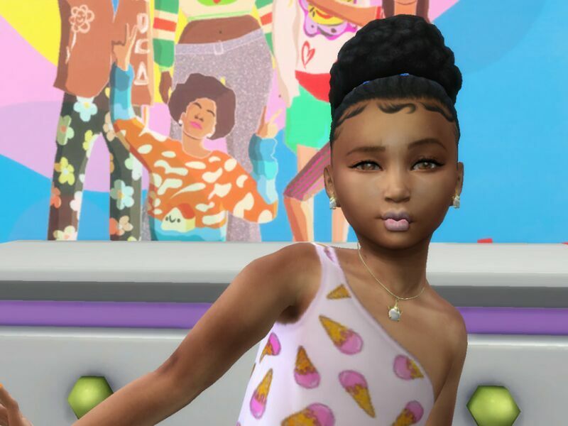 Poofy Puffy Hair ~ Base Compatible By Drteekaycee 3 sims 4 cc poofy puffy hair base compatible by drteekaycee 2