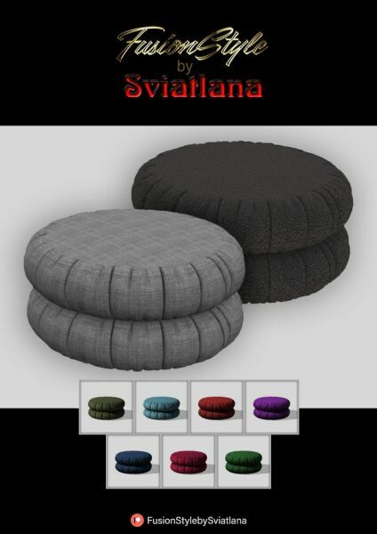 Puffy Chair 1 Puffy Chair Sims 4 CC