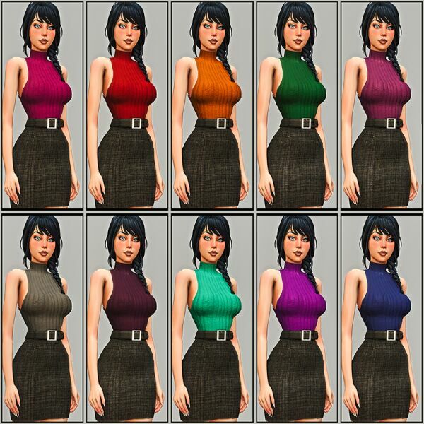 Rachel Office Formal Wear 6 sims 4 cc rachel office formal wear 3