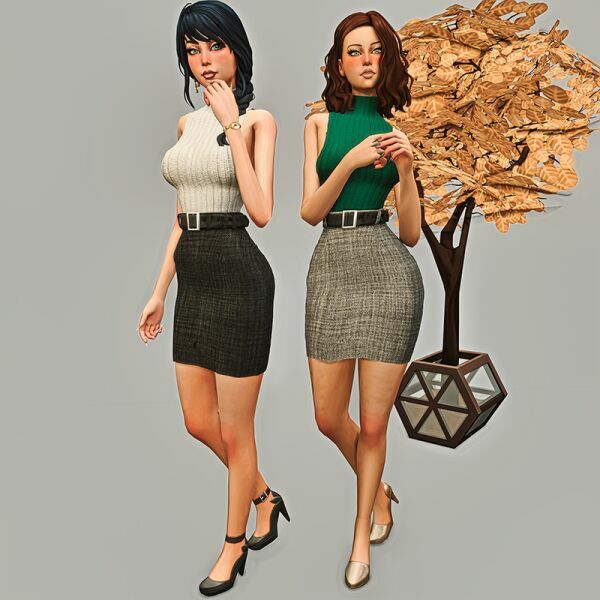 Rachel Office Formal Wear 5 sims 4 cc rachel office formal wear 4