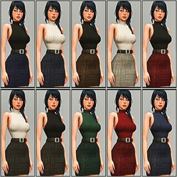 Rachel Office Formal Wear 3 sims 4 cc rachel office formal wear 6