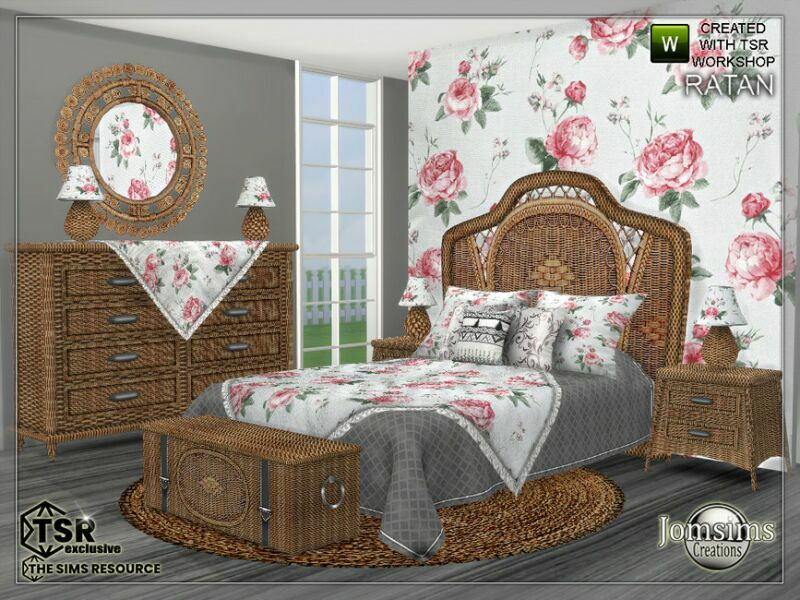 Ratan Bedroom By Jomsims 7 sims 4 cc ratan bedroom by jomsims 2