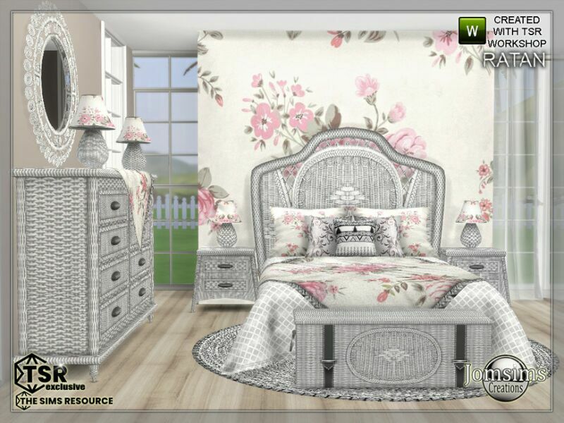 Ratan Bedroom By Jomsims 4 sims 4 cc ratan bedroom by jomsims 5