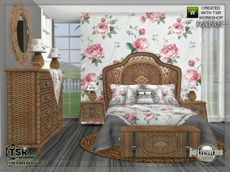 Ratan Bedroom By Jomsims 3 sims 4 cc ratan bedroom by jomsims 6
