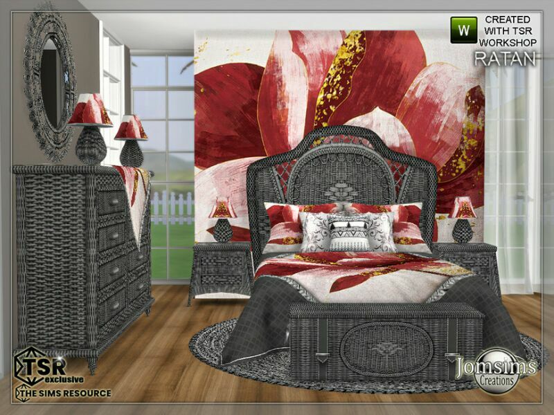 Ratan Bedroom By Jomsims 2 sims 4 cc ratan bedroom by jomsims 7
