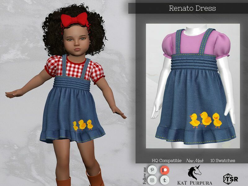 Renato Dress By Katpurpura 1 Renato Dress By Katpurpura Sims 4 CC