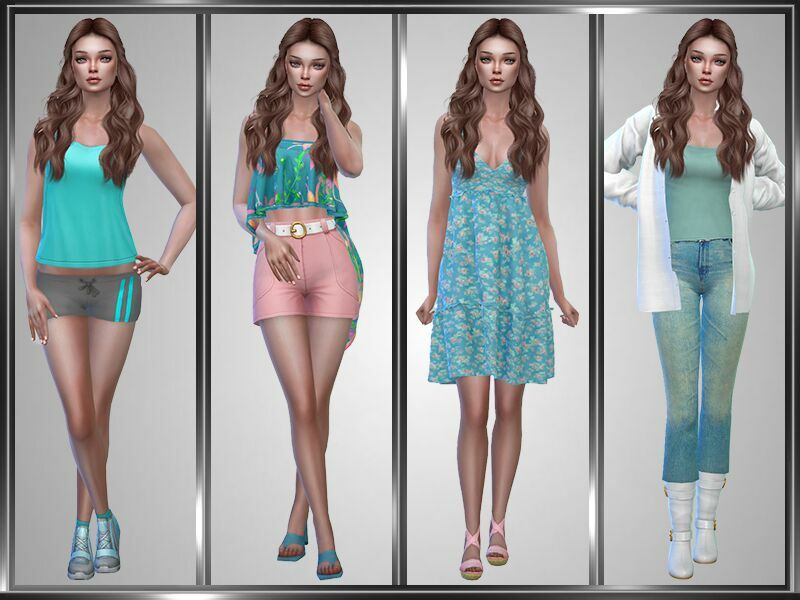 Rita Rousseau By Trasras 3 sims 4 cc rita rousseau by trasras 2