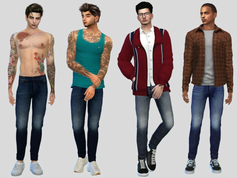 Rocco Denim Jeans By Mclaynesims 1 Rocco Denim Jeans By Mclaynesims Sims 4 CC