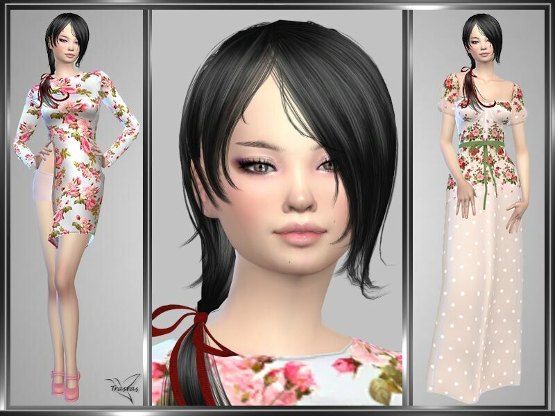 Sara Soury By Trasras 1 Sara Soury By Trasras Sims 4 CC