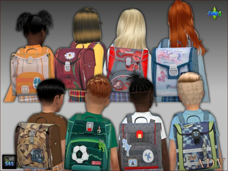 School Uniforms For Children 9 sims 4 cc school uniforms for children 2