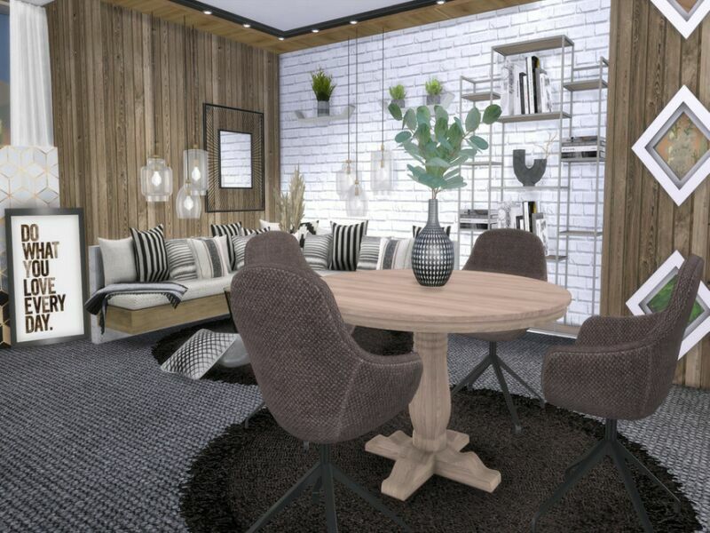 Serena Dining Room By Suzz86 1 Serena Dining Room By Suzz86 Sims 4 CC