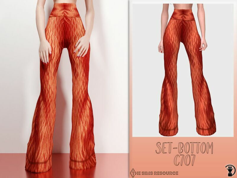 Set-Bottom C707 By Turksimmer 1 Set-Bottom C707 By Turksimmer Sims 4 CC