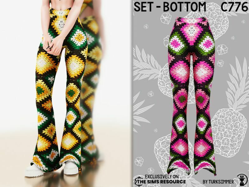 Set-Bottom C776 By Turksimmer 1 Set-Bottom C776 By Turksimmer Sims 4 CC