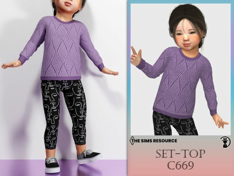 Set-Top C669 By Turksimmer 1 Set-Top C669 By Turksimmer Sims 4 CC
