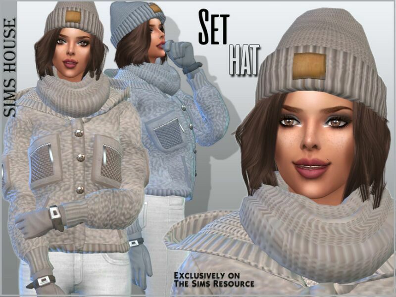 SET Women’S Teddy Jacket 3 sims 4 cc set womens teddy jacket 3