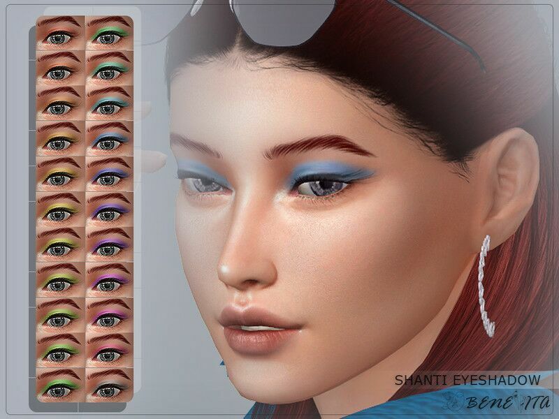 Shanti Eyeshadow (HQ) 1 Shanti Eyeshadow (HQ) Sims 4 CC