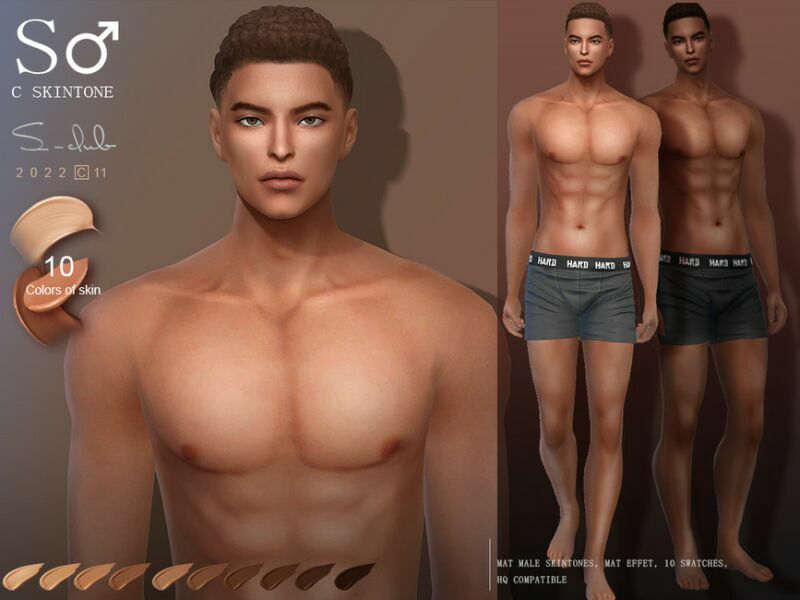Shine Colorful Male Skintone By S-Club By S-Club 1 Shine Colorful Male Skintone By S-Club By S-Club Sims 4 CC
