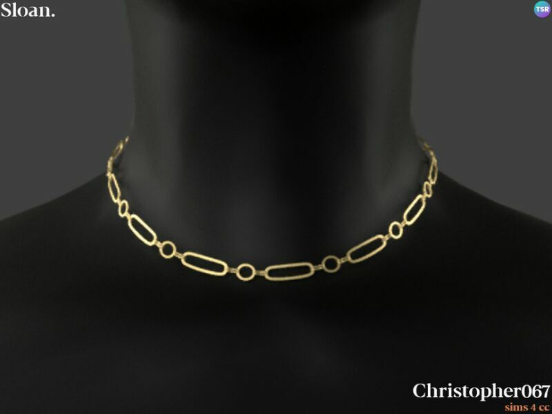 Sloan Necklace By Christopher067 2 sims 4 cc sloan necklace by christopher067 3