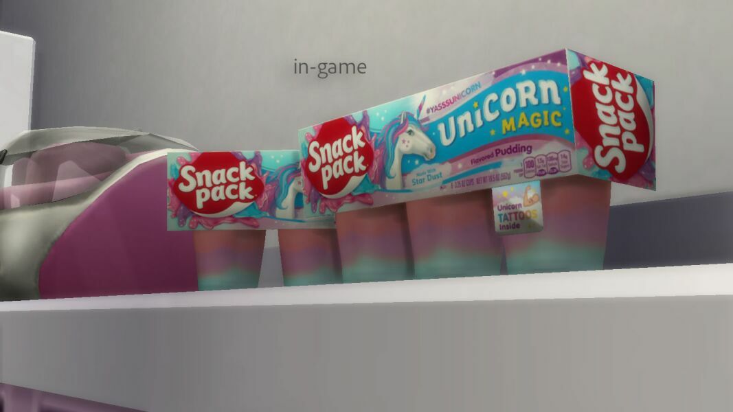 Snackpack Unicorn Magic By Rimshard 3 sims 4 cc snackpack unicorn magic by rimshard 4