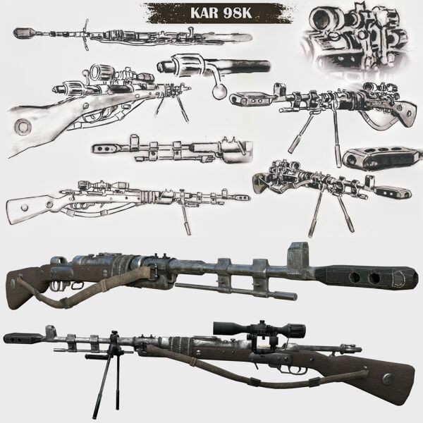 Sniper OLD Sketch 2 sims 4 cc sniper old sketch 3