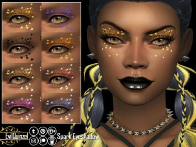 Spark Eyeshadow Sims 4 CC