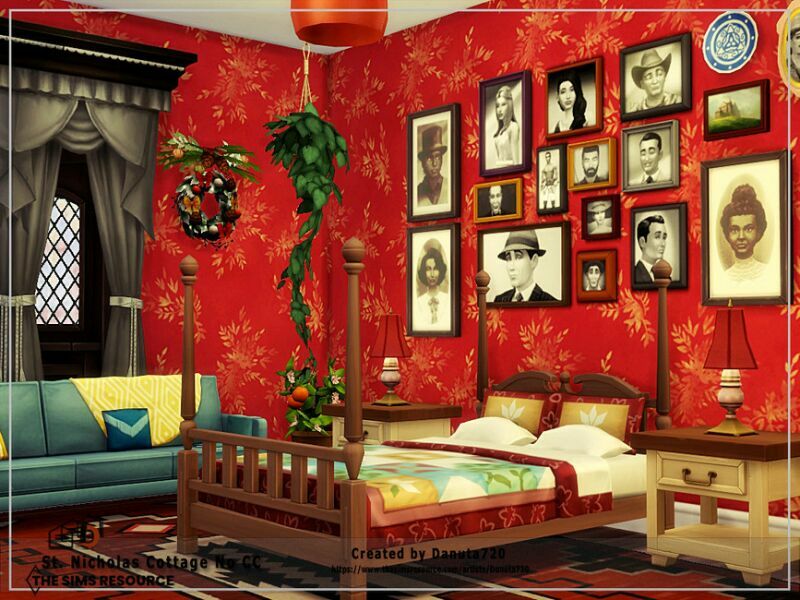 ST. Nicholas Cottage NO CC By Danuta720 2 sims 4 cc st nicholas cottage no cc by danuta720 7