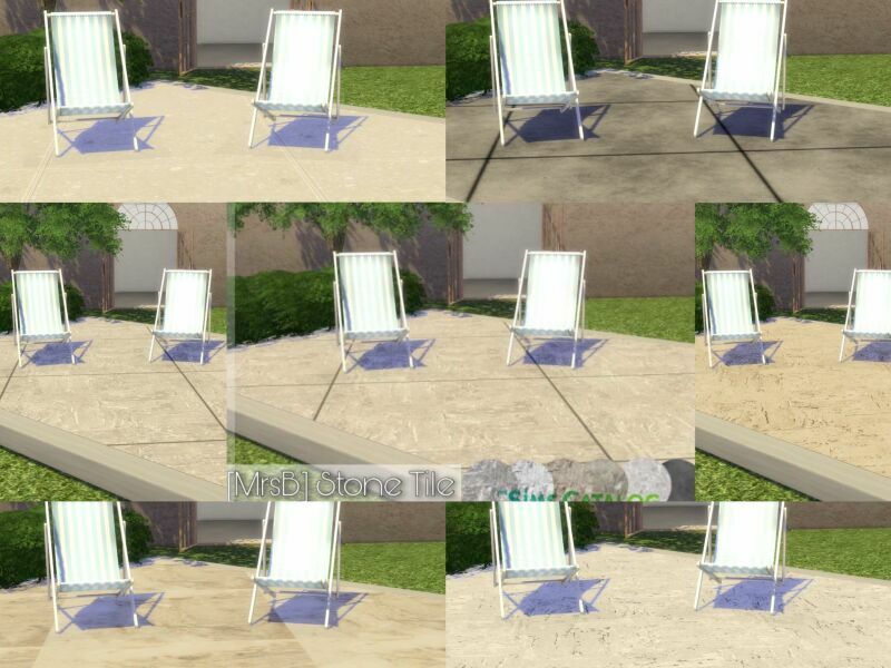 Stone Tile | 6 Swatches By Mrsbarbiex3 1 Stone Tile | 6 Swatches By Mrsbarbiex3 Sims 4 CC