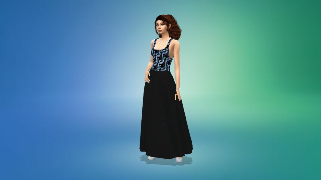 The Long Elegant Designers Party Dress By VTK 3 sims 4 cc the long elegant designers party dress by vtk 9