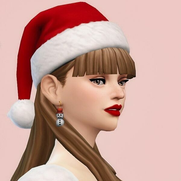 The | Merry Christmas | Female By Hedennychen 1 The | Merry Christmas | Female By Hedennychen Sims 4 CC