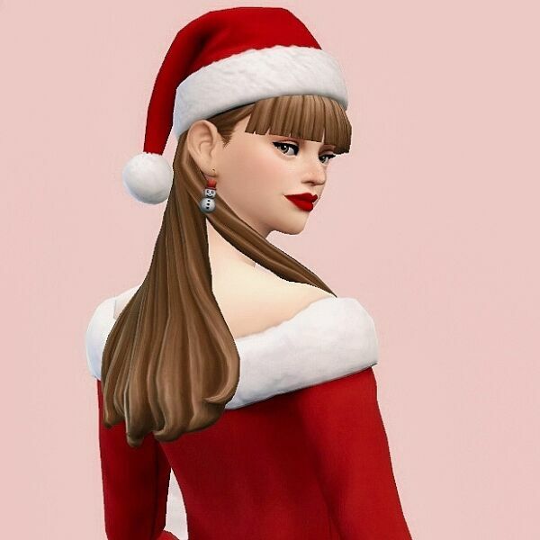 The | Merry Christmas | Female By Hedennychen 4 sims 4 cc the merry christmas female by hedennychen 2