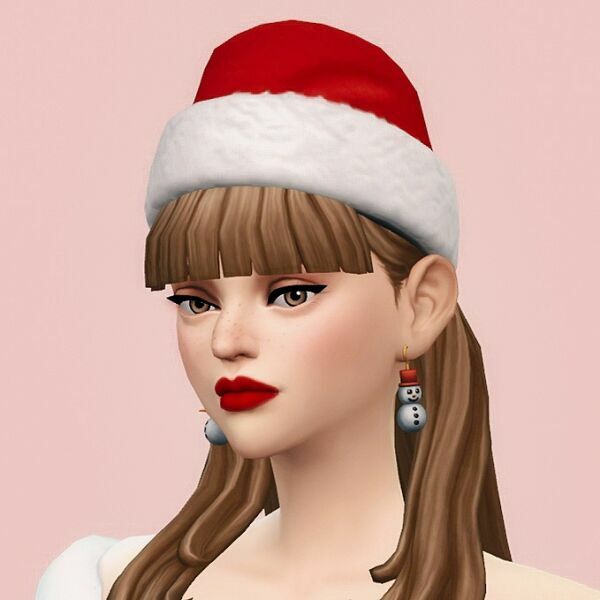 The | Merry Christmas | Female By Hedennychen 3 sims 4 cc the merry christmas female by hedennychen 3