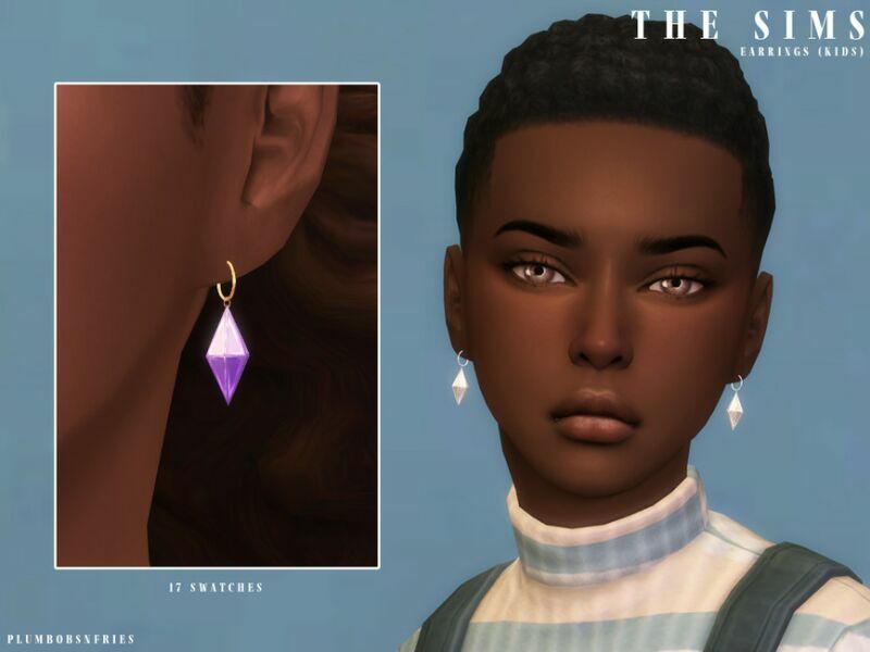 The Sims | Earrings (Kids) 1 The Sims | Earrings (Kids) Sims 4 CC
