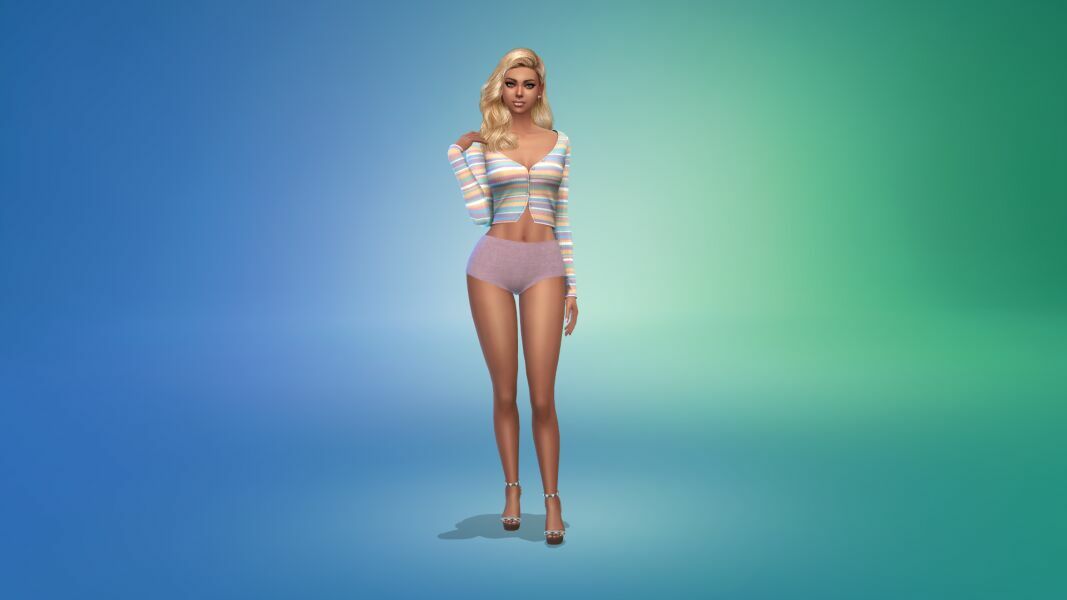 Tiffany Thomspon & “THE Apple Bottom V1” Body Preset By VTK 2 sims 4 cc tiffany thomspon the apple bottom v1 body preset by vtk 10