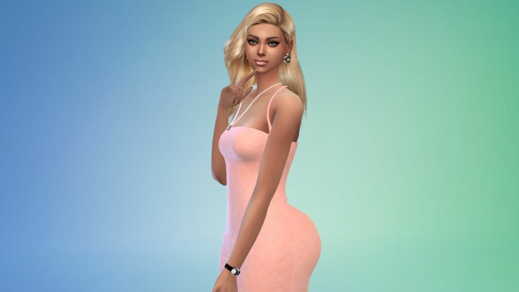 Tiffany Thomspon & “THE Apple Bottom V1” Body Preset By VTK 8 sims 4 cc tiffany thomspon the apple bottom v1 body preset by vtk 4