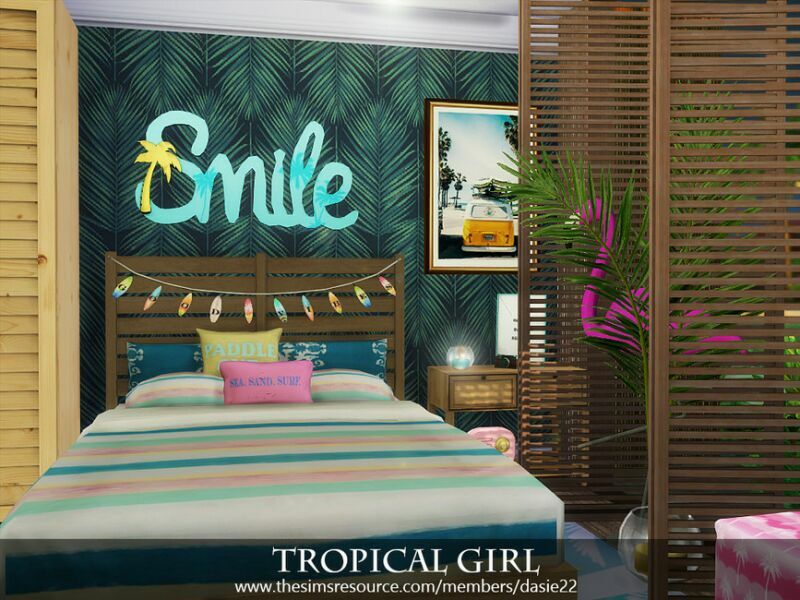 Tropical Girl By Dasie2 1 Tropical Girl By Dasie2 Sims 4 CC
