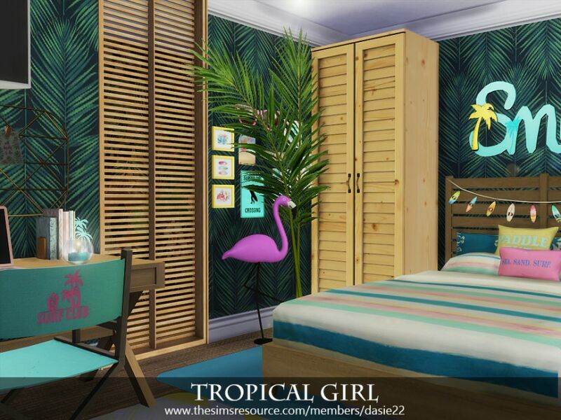 Tropical Girl By Dasie2 4 sims 4 cc tropical girl by dasie2 2