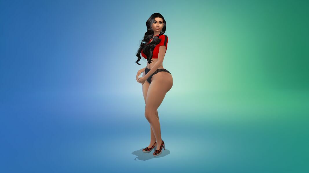 Veronique Mcnair & The Beast Of A Body Petite Body Preset By VTK 2 sims 4 cc veronique mcnair the beast of a body petite body preset by vtk 11