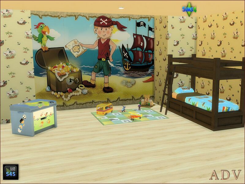 Wallpapers For BOY Room 2 sims 4 cc wallpapers for boy room 11