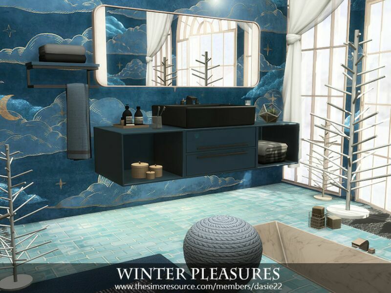 Winter Pleasures By Dasie2 2 sims 4 cc winter pleasures by dasie2 4