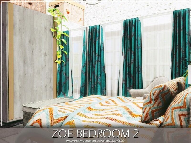 ZOE Bedroom 2 By Mychqqq 5 sims 4 cc zoe bedroom 2 by mychqqq 3
