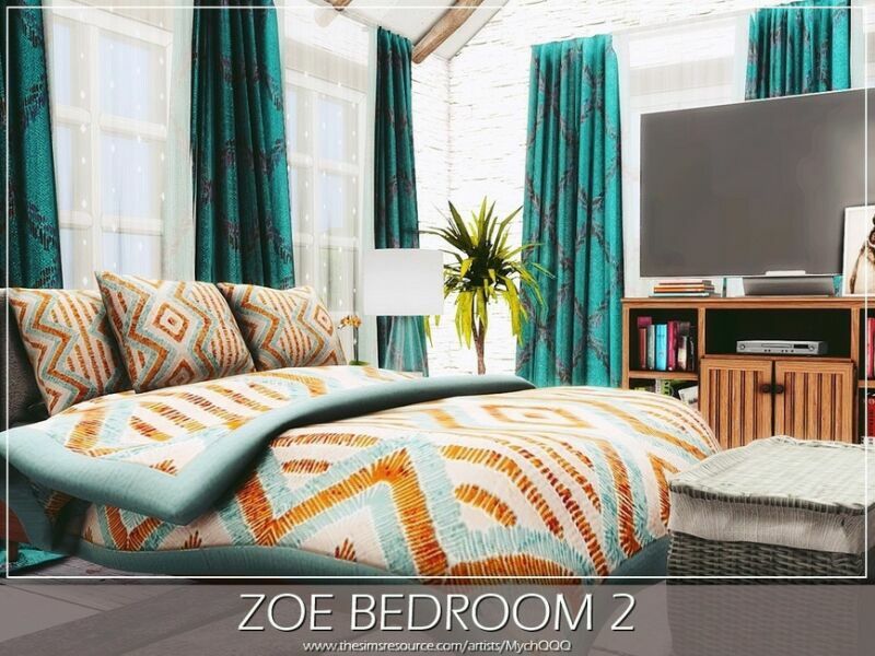 ZOE Bedroom 2 By Mychqqq 2 sims 4 cc zoe bedroom 2 by mychqqq 5