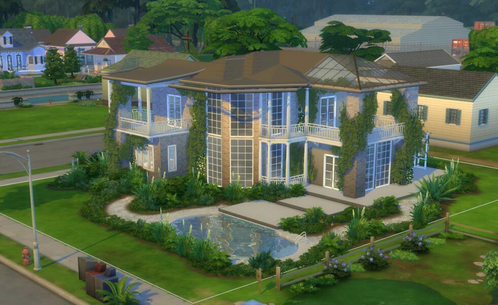 12 Rockwood Home – Shell 5 sims 4 cc 12 rockwood home shell 2