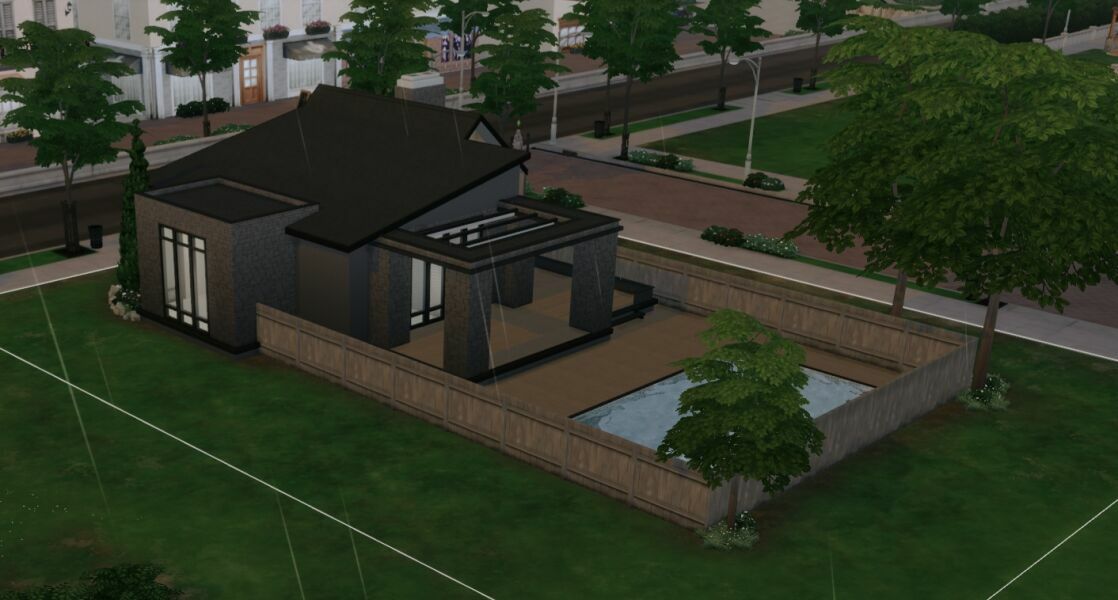 12 Sentinel Lane Home – Basegame Shell 5 sims 4 cc 12 sentinel lane home basegame shell 4