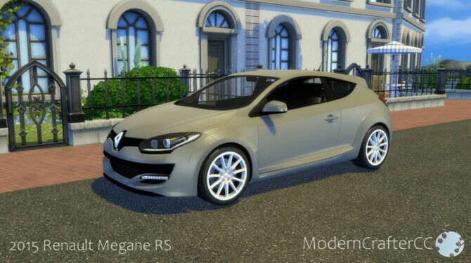 2015 Renault Megane RS 1 2015 Renault Megane RS Sims 4 CC
