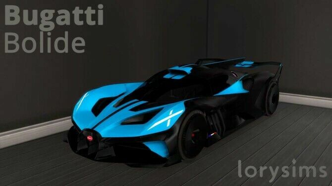 2020 Bugatti Bolide Concept By Lorysims 1 2020 Bugatti Bolide Concept By Lorysims Sims 4 CC